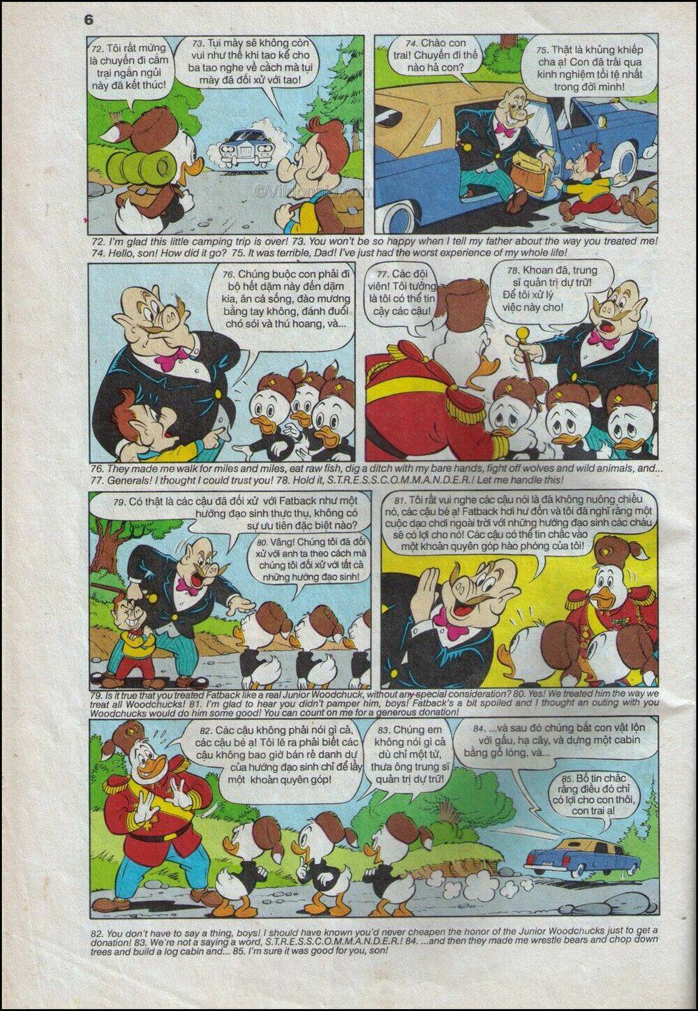 donald và bạn hữu chapter 16 9