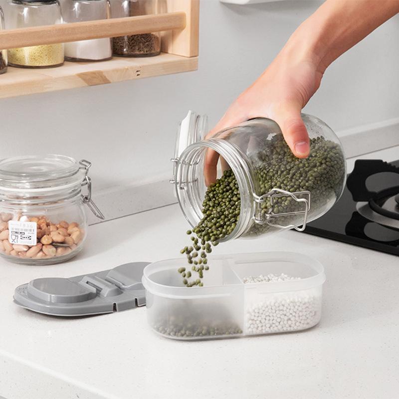 Hộp Đựng Thực Phẩm Hai Ngăn Tiện Lợi