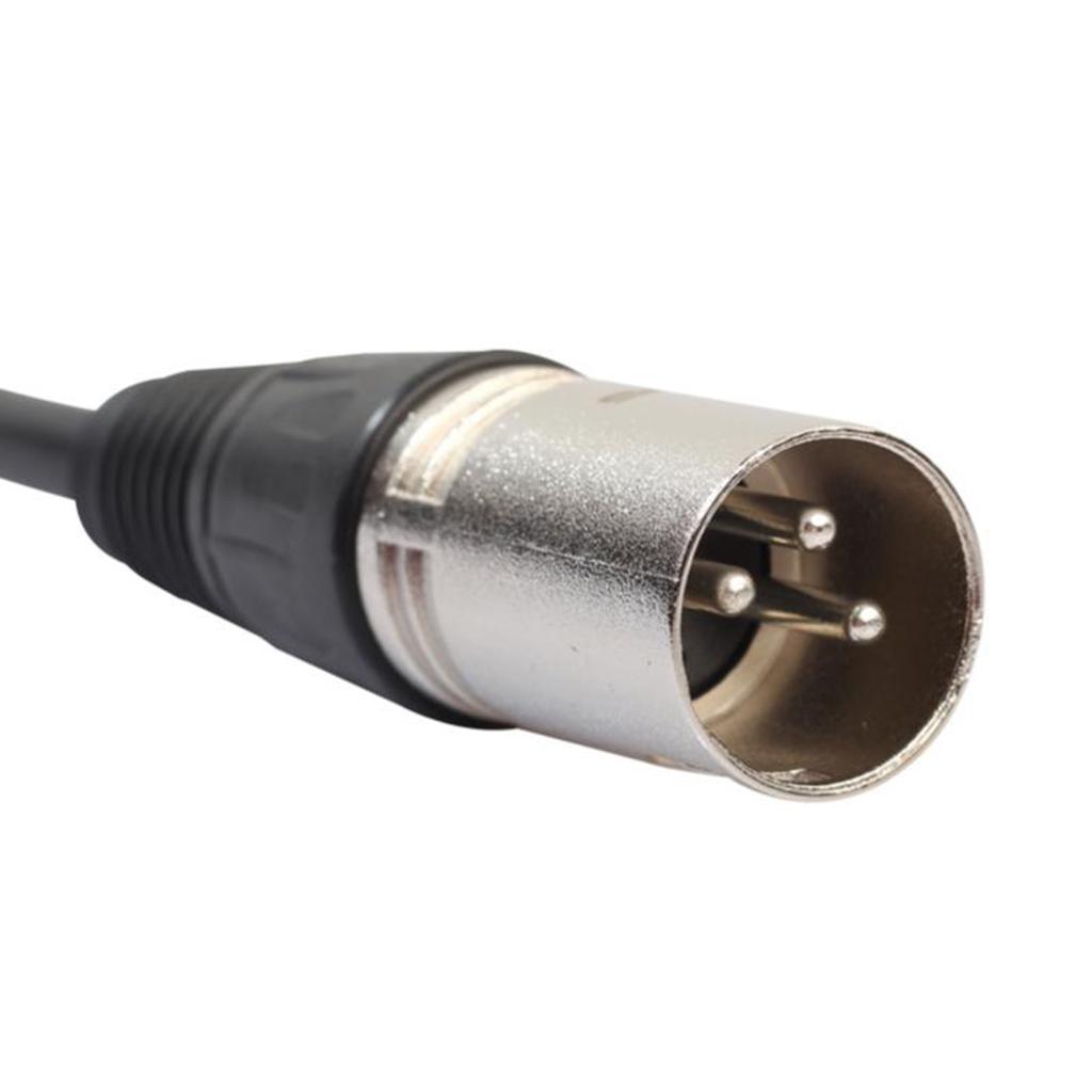 RCA Male to XLR Male Audio Mic Cable Patch Microphone Cord Parts