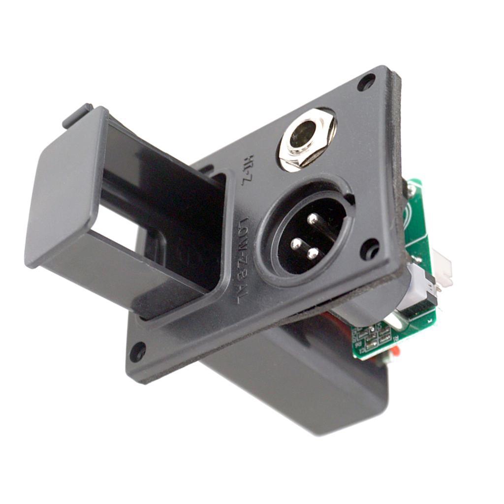 2X 9V Bass Guitar Equalizer Box Case Holder for Guitar Bass Pickup