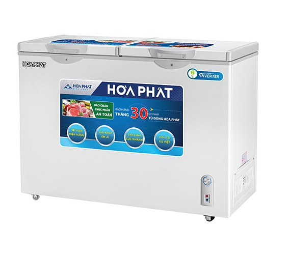 TỦ ĐÔNG MÁT INVERTER HÒA PHÁT 245 LÍT HCFI-606S2Đ2 ĐỒNG (R600A) (HÀNG CHÍNH HÃNG) (CHỈ GIAO HCM)