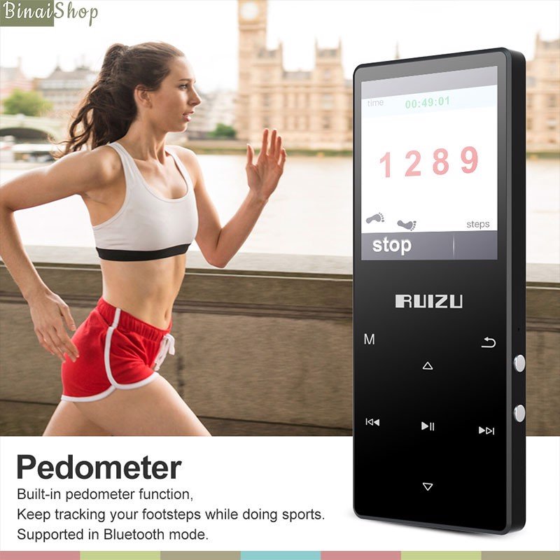 Máy nghe nhạc Bluetooth Ruizu D51 - Hàng Chính Hãng