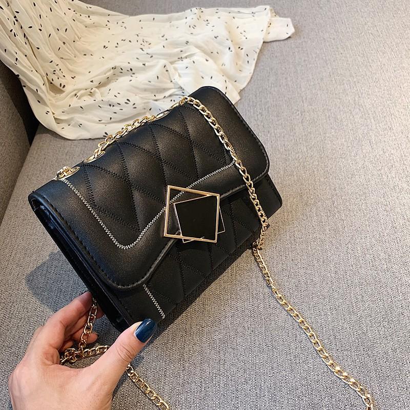 Túi đeo chéo nữ Túi xách nữ khóa gương HOT TREND sang chảnh TD15