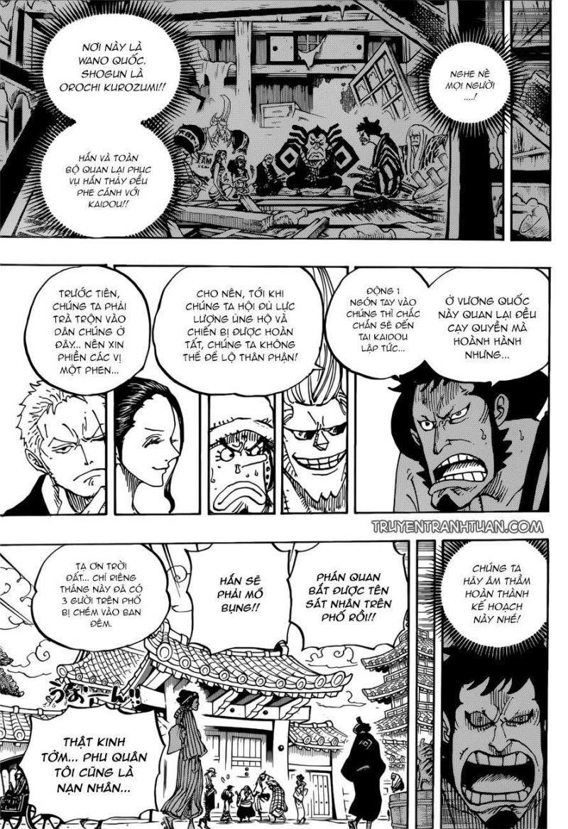 đảo hải tặc - one piece chapter 909 12