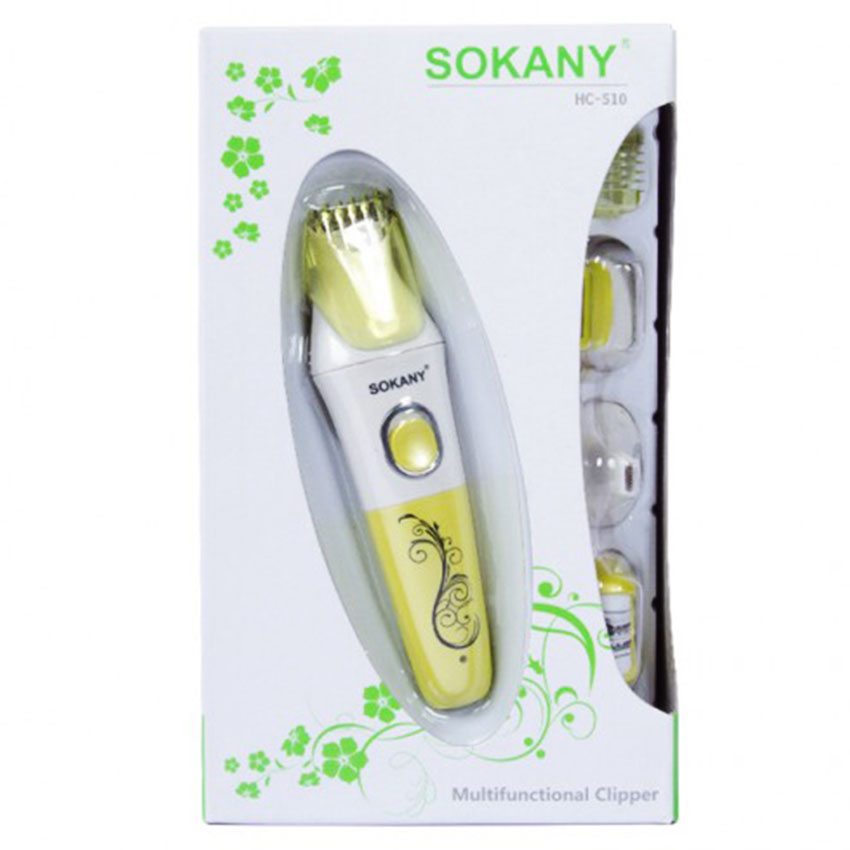 Tông đơ đa chức năng 4in1 SOKANY HC-510 chuyên dụng cắt tóc, tạo kiểu tóc, tẩy cạo lông