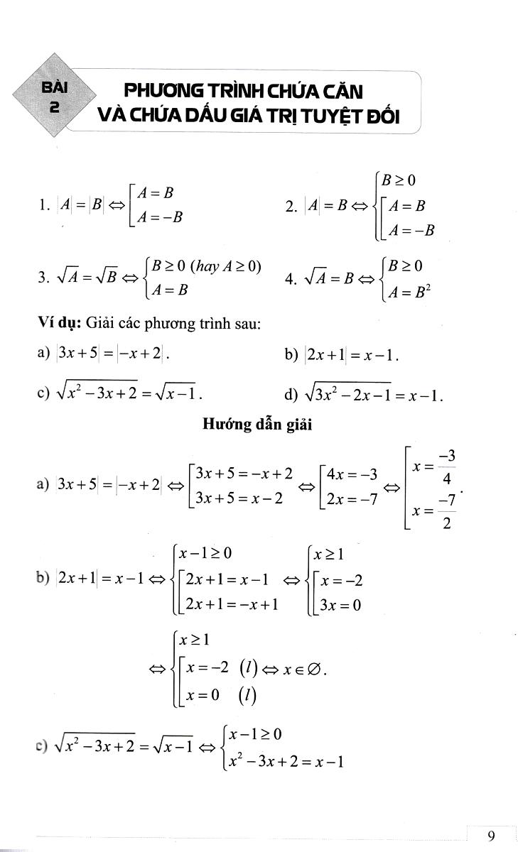 Sách - Hướng Dẫn Tự Ôn Thi Tuyển Sinh Vào Lớp 10 Môn Toán