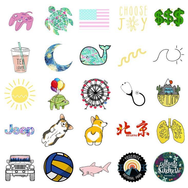 Sticker dán cao cấp CHỦ ĐỀ HAPPY Cực COOL ms#8