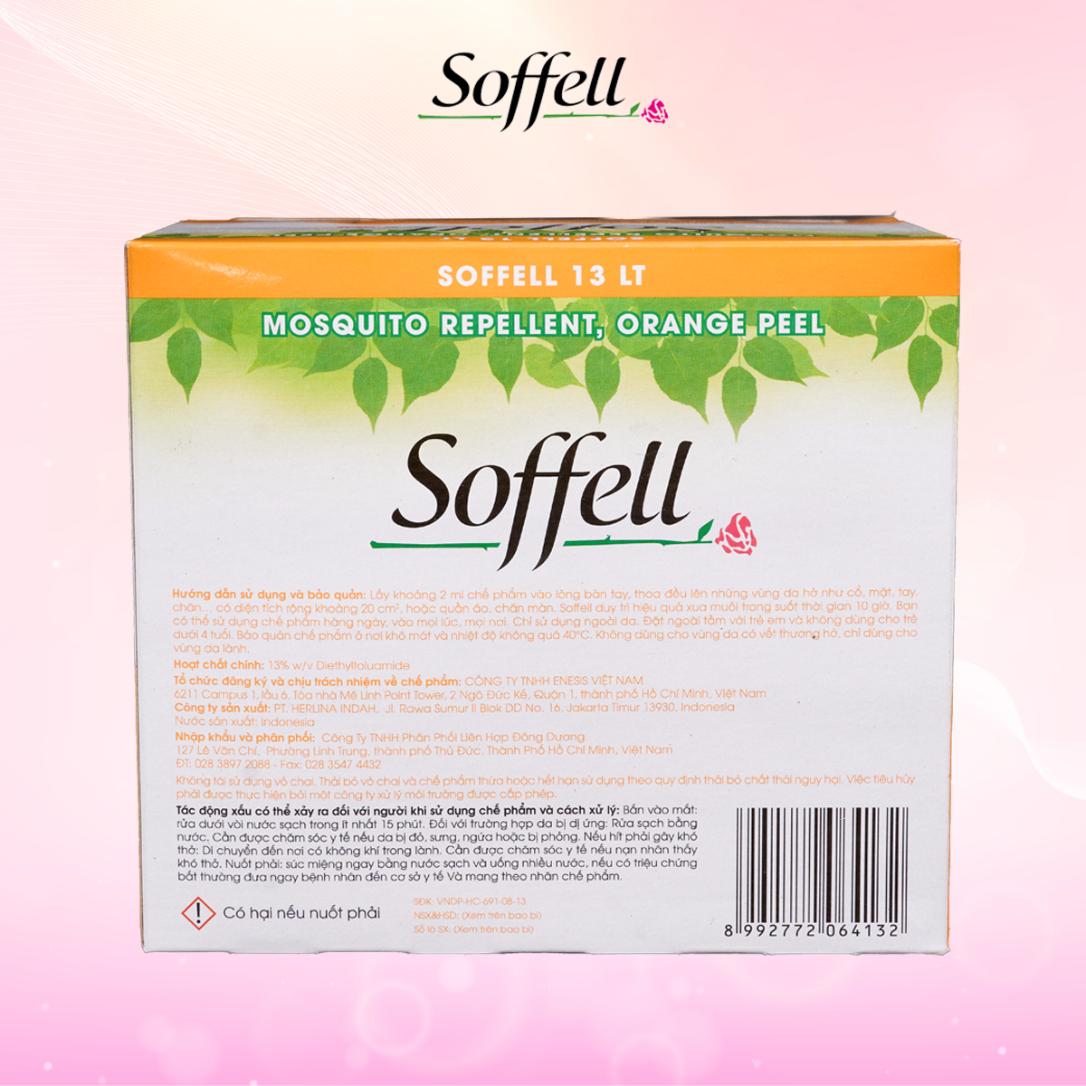 [COMBO 12] KEM XUA MUỖI SOFFELL - 60ML