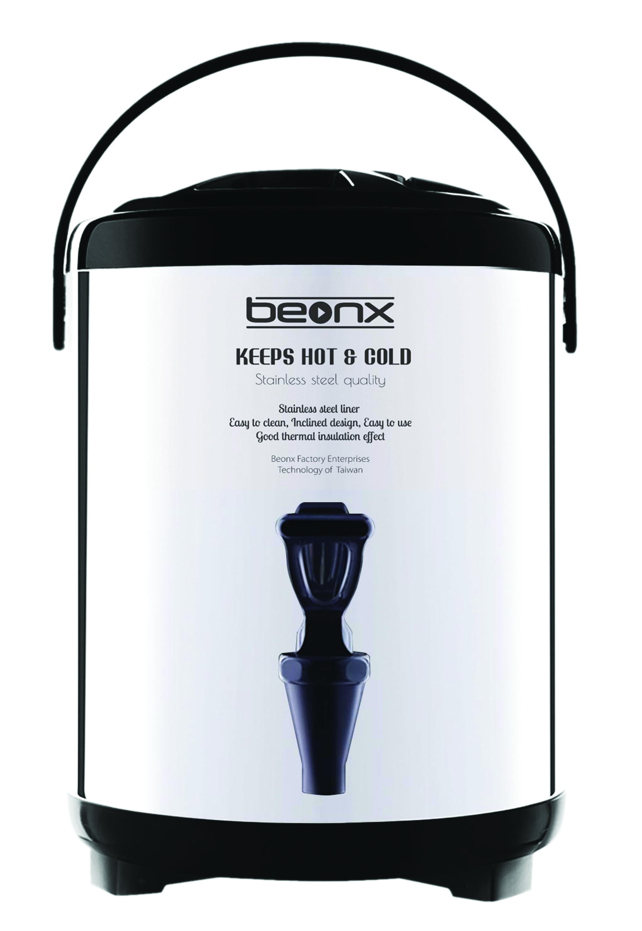 Bình Giữ Nhiệt BEONX 10 lít - Chất liệu Inox 304