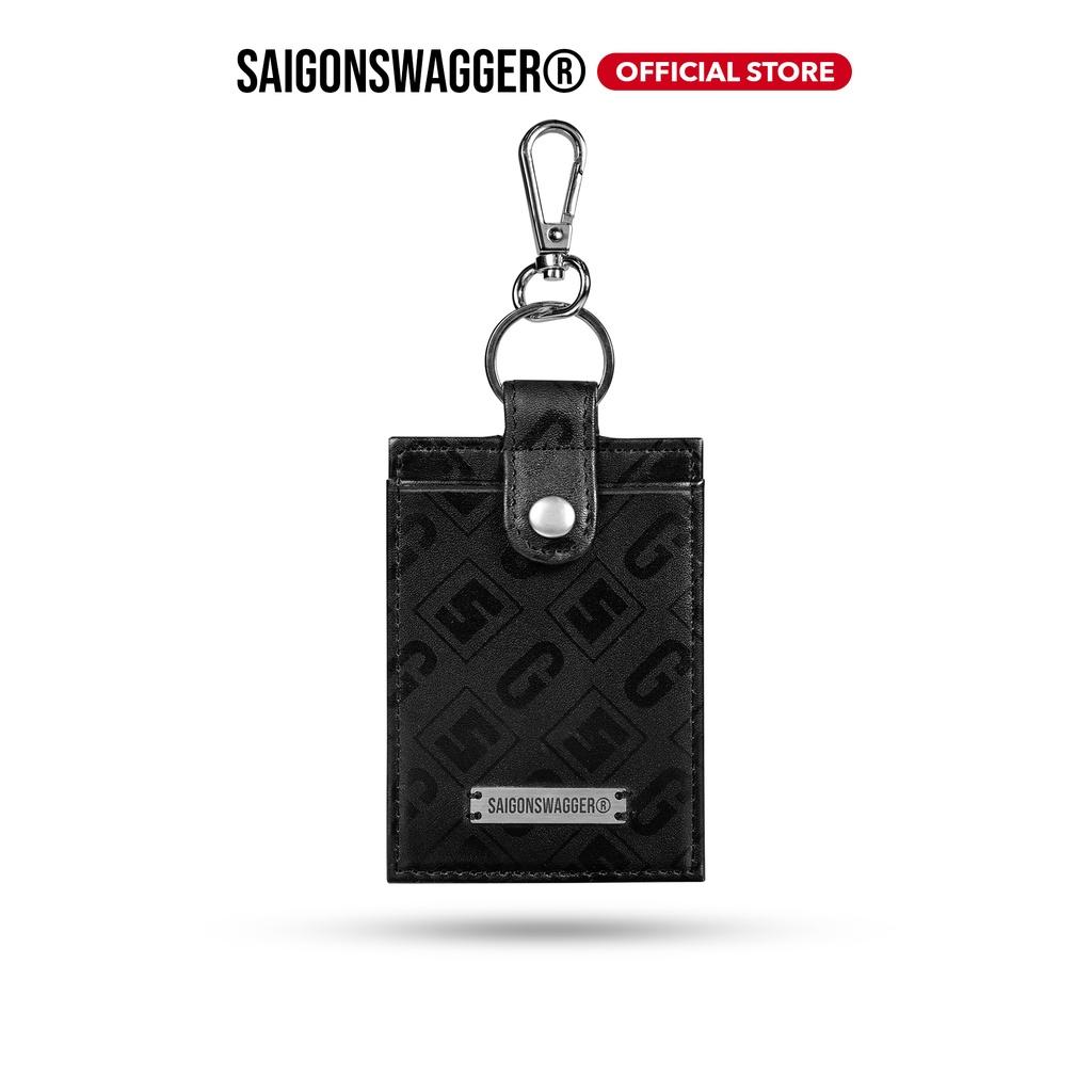 Móc Khóa Dọc Da In SAIGON SWAGGER Eclipse Card Keychain