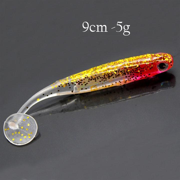 mồi mềm câu lure mồi cá mềm 9cm 5g