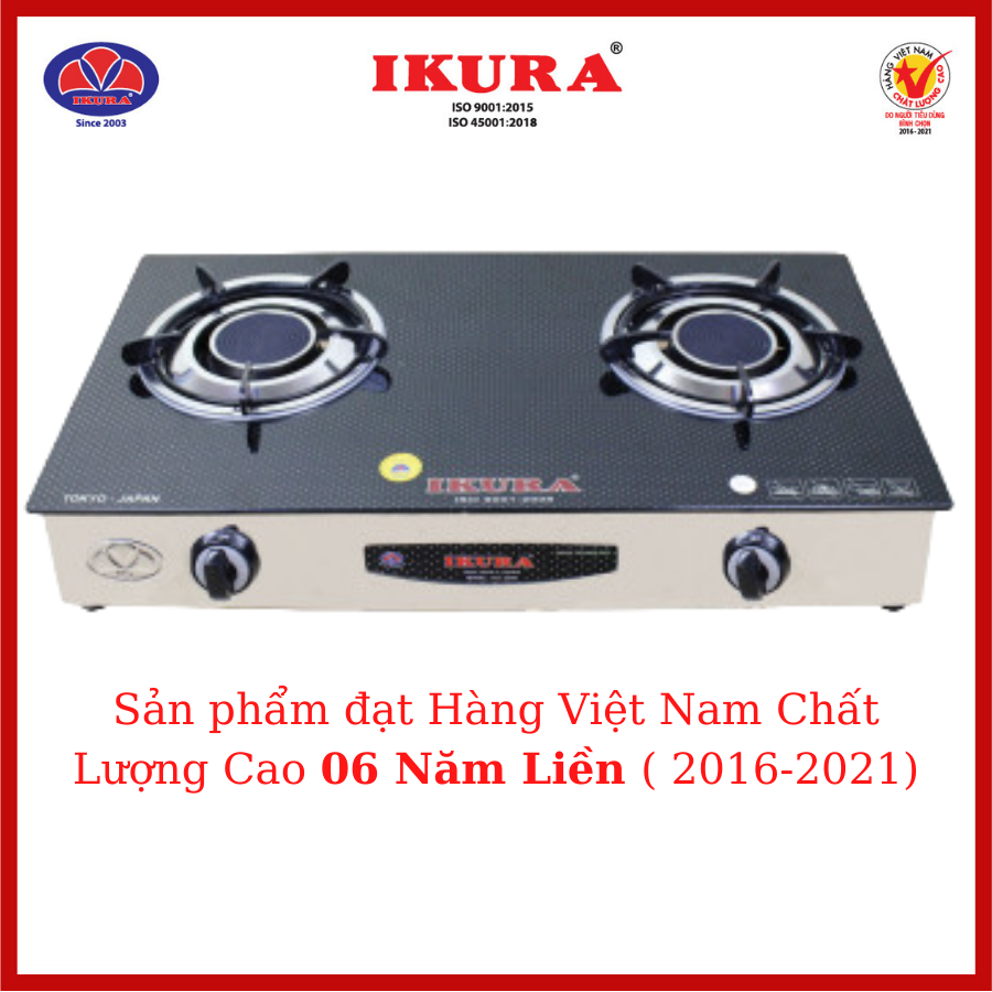 Bếp Hồng Ngoại Kính Cường Lực IKURA - IV 2950 - Hàng Chính Hãng