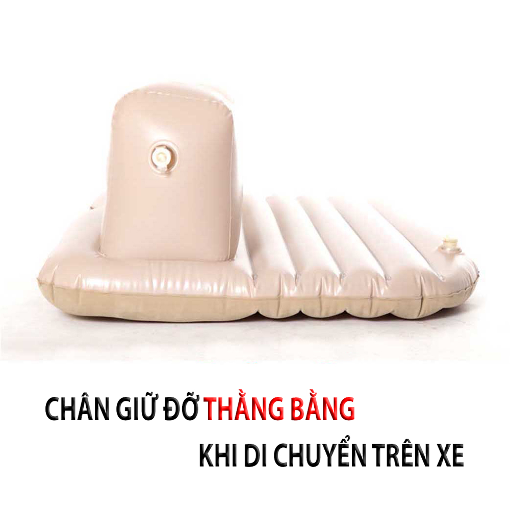 Đệm/Giường Hơi Cao Cấp Ô tô + Tặng Bơm Hơi và Cây Thông Thơm Treo Xe