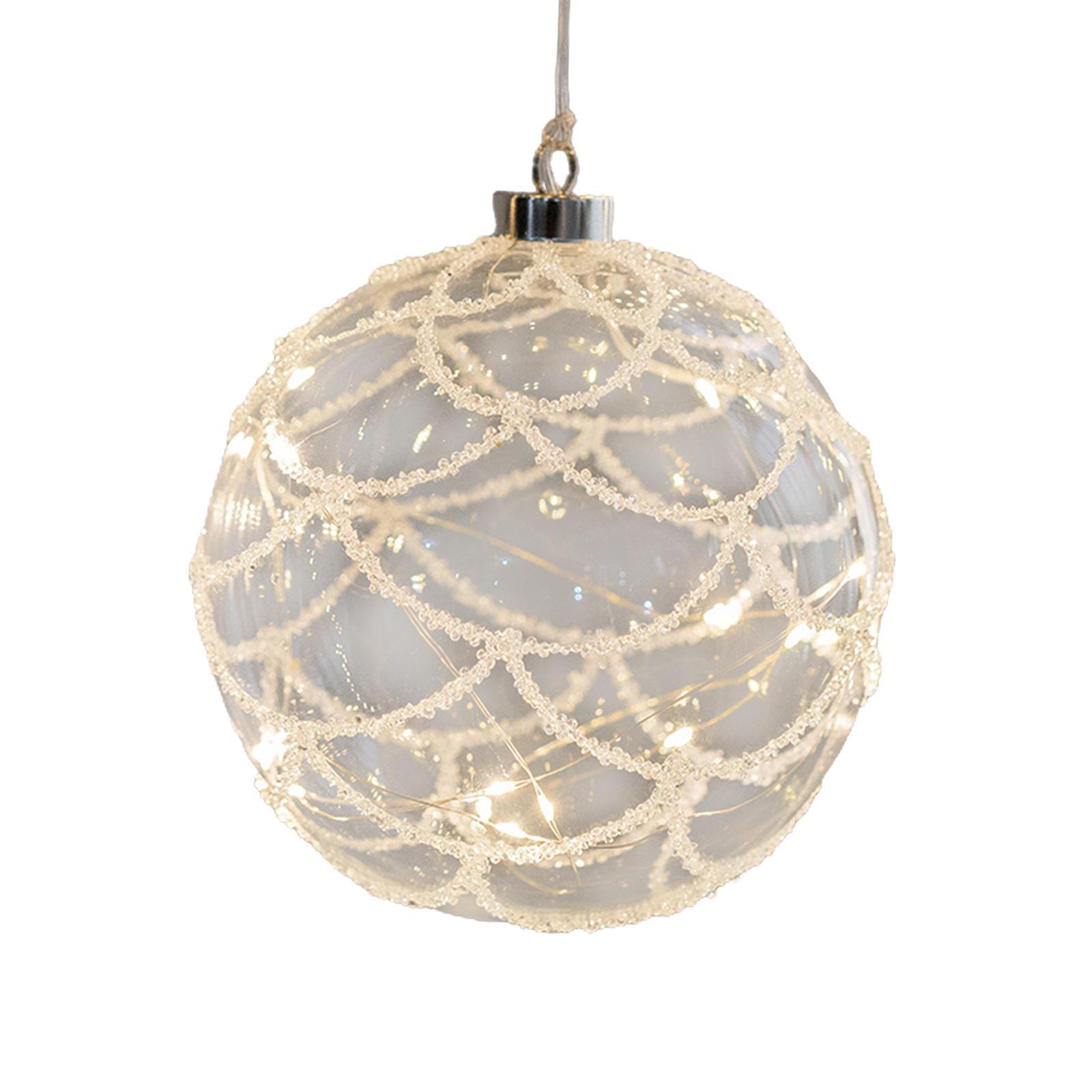 Christmas Window Hanging Decoration Easily Install Xmas Ornament Decorative Lighting for Lawn, Backyard