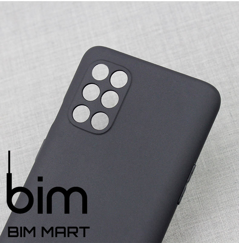 Ốp lưng dành cho OnePlus 8T silicon dẻo màu đen bảo vệ camera chống sốc cao cấp