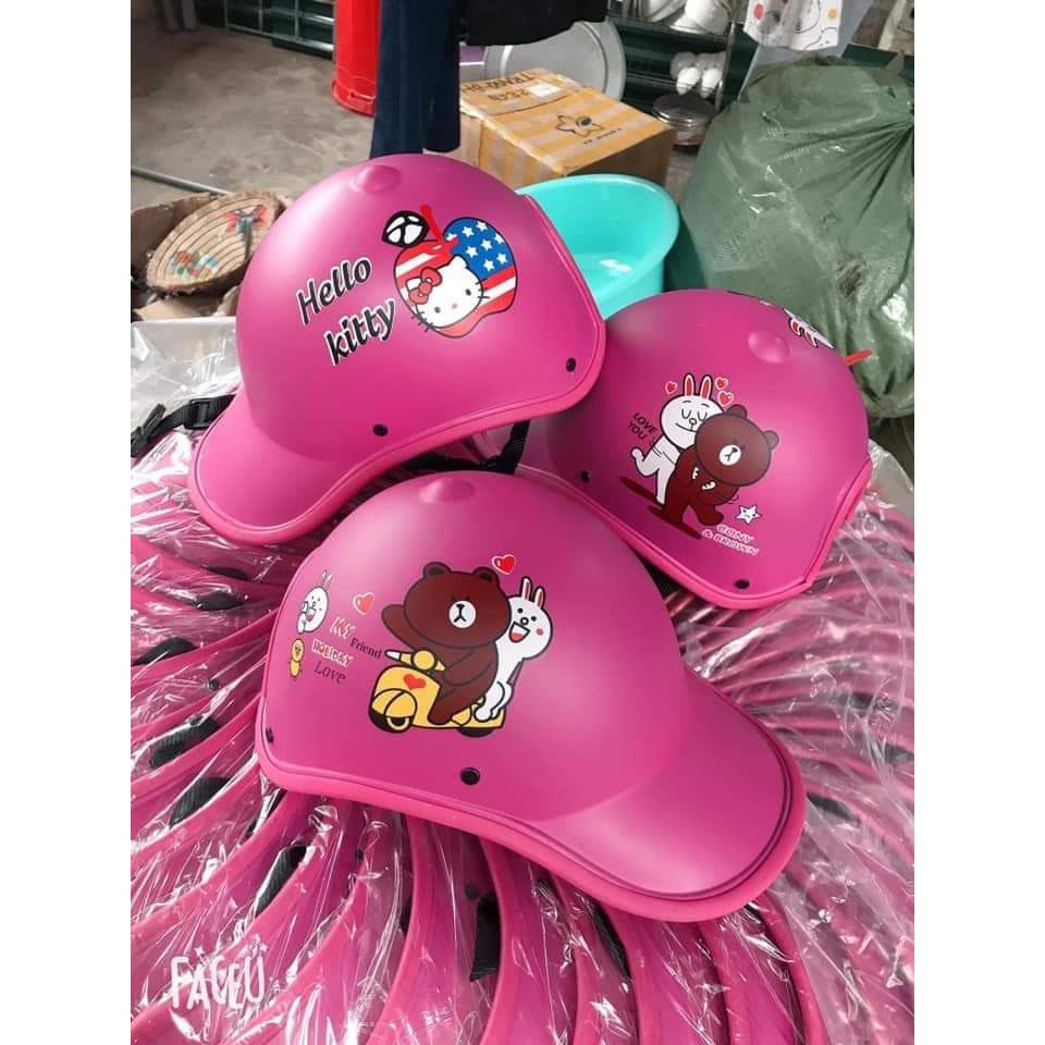 Mũ Bảo Hiểm Lưỡi Trai Nam Nữ Thời Trang Sành Điệu Nón Bảo Hiểm Lưỡi Trai Nam Nữ Đẹp Nhiều Màu Nhiều Hình In