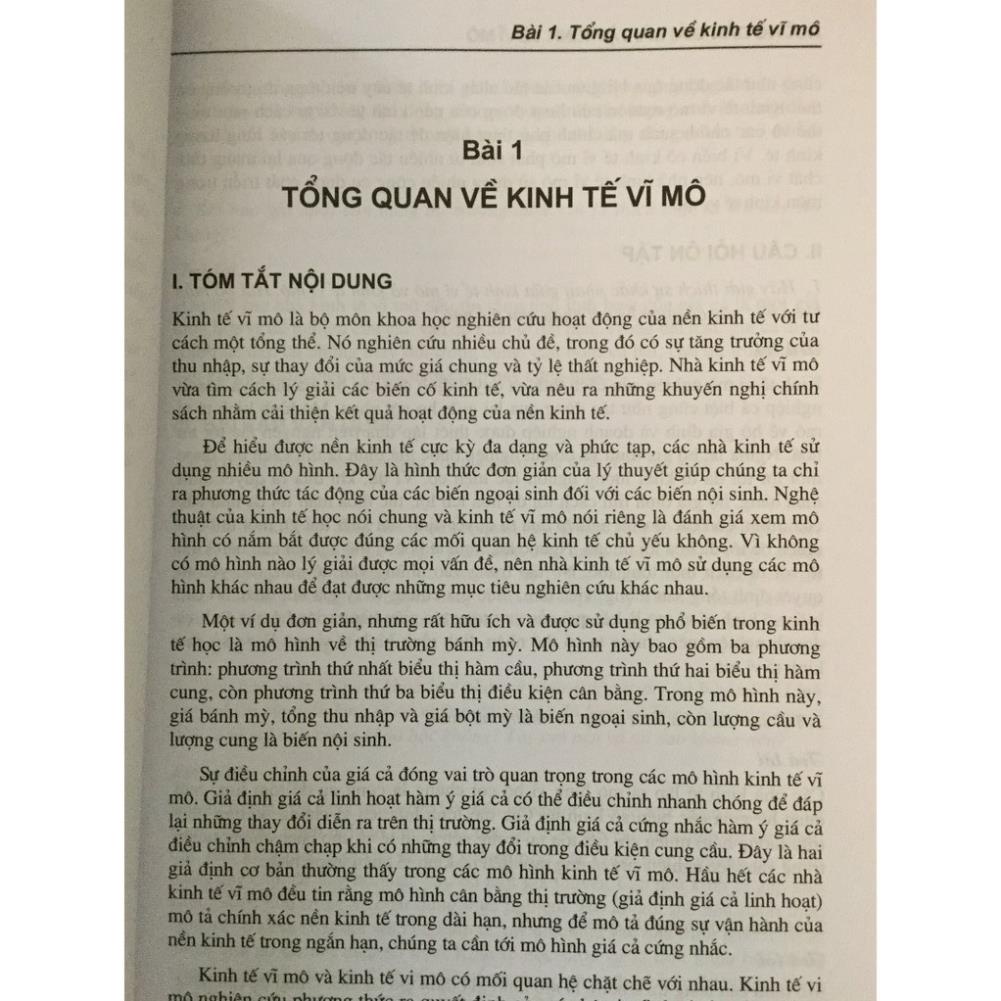 Hướng dẫn giảI bài tập kinh tế vĩ mô