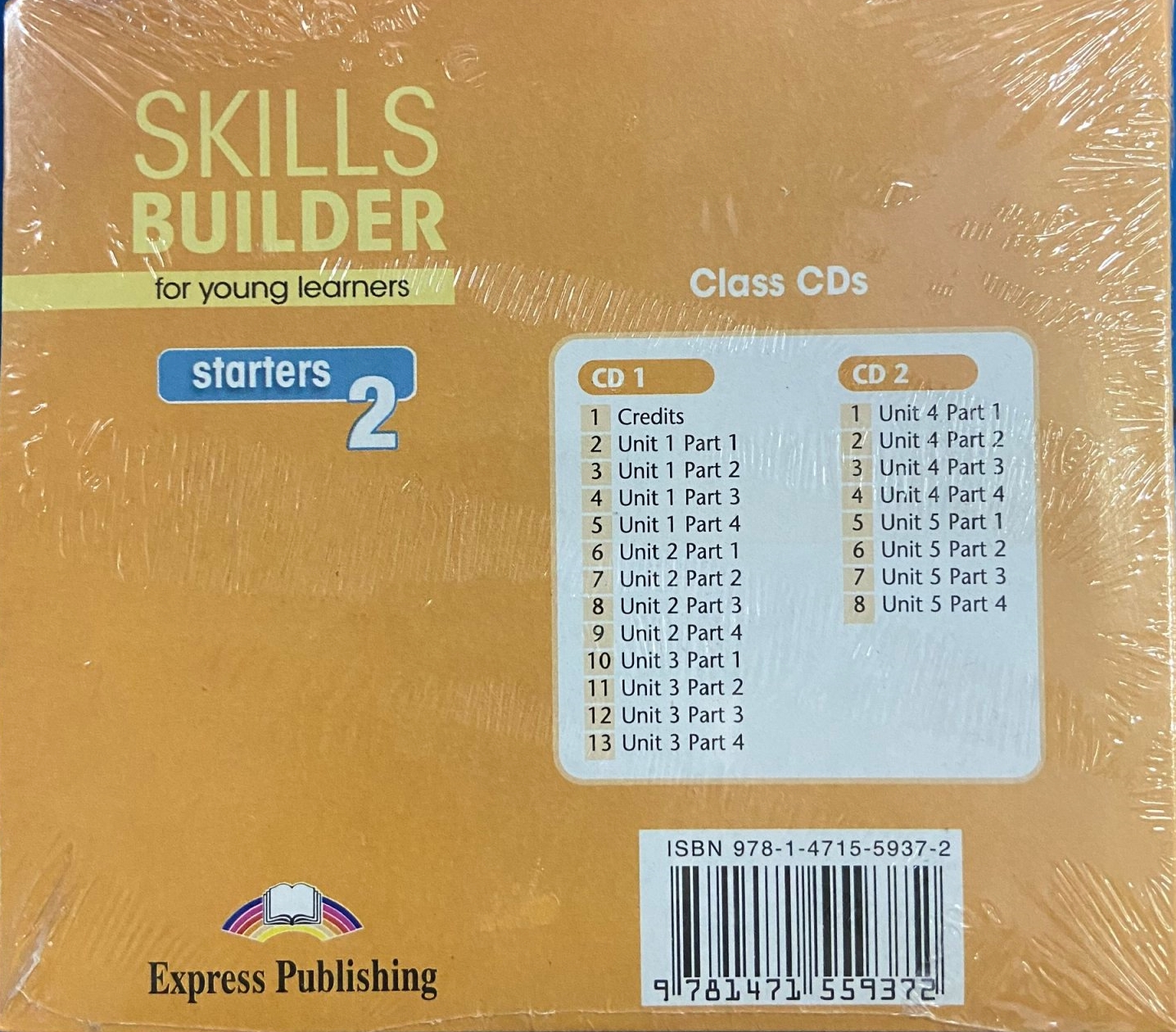 Skills Builder For Young Learners Starters 2 Class Cds (Set Of 2)