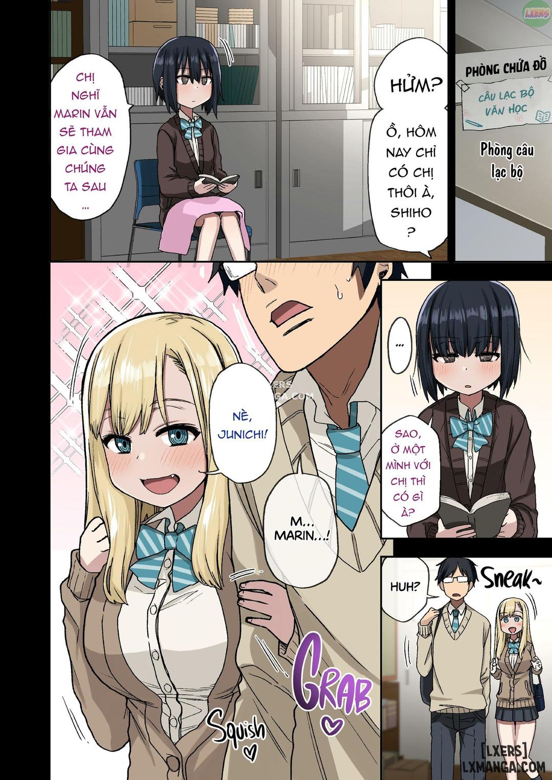 bí mật hư hỏng của tôi với tiền bối chapter 1 7