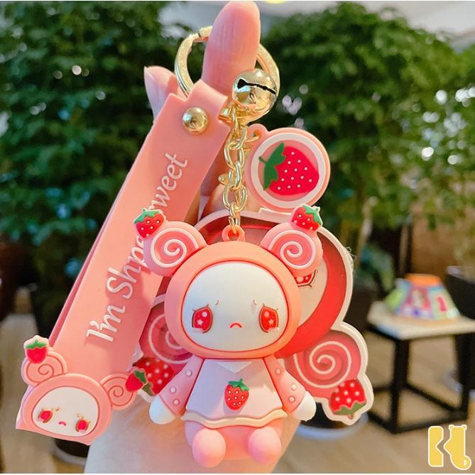 Móc chìa khóa Baby em bé dễ thương PVC loại tốt