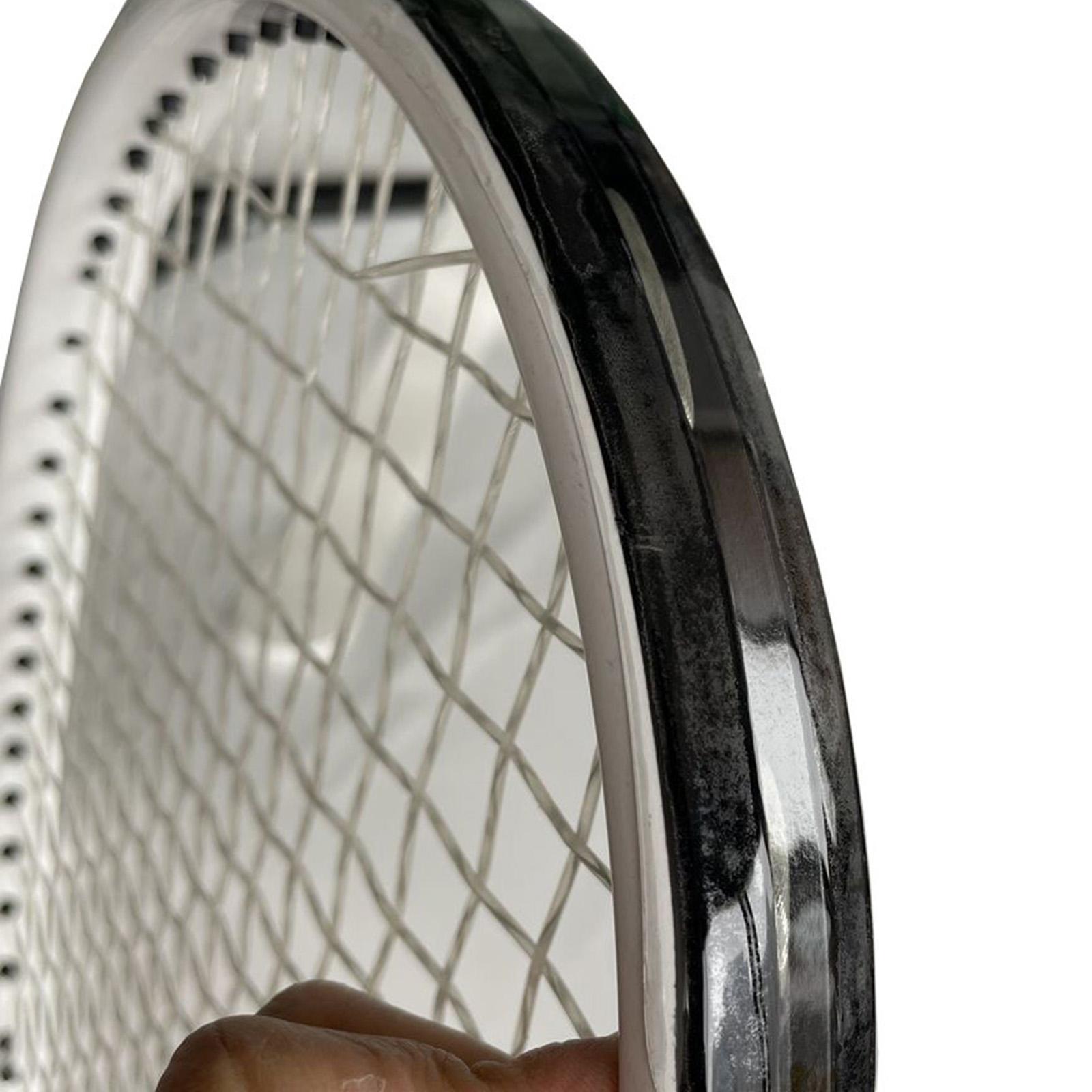 Tennis Racket Head Protection Tape, Guard Sticker, Protective Waterproof Wear Resistant Edge Protection Racket Stickers for Player