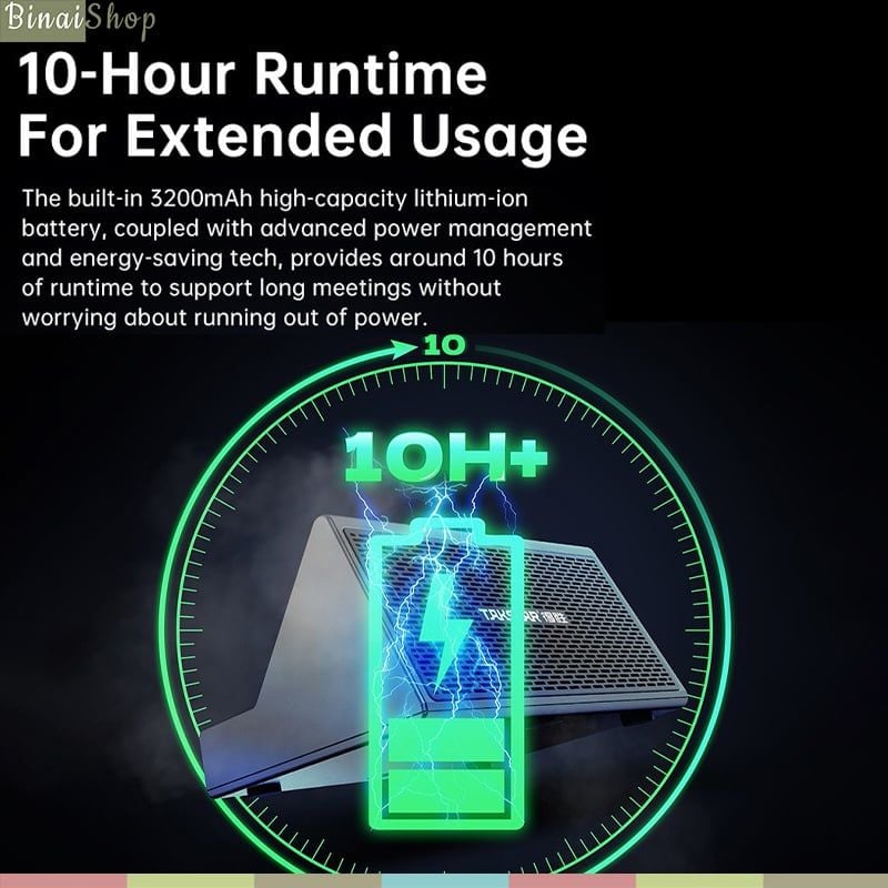 Takstar BN30B – Bộ Micro Cổ Ngỗng Kèm Loa Kép Công Suất 30W, DSP Chống Hú, Kết Nối Mở Rộng Đa Dạng Cho Phát Biểu, Họp Trực Tuyến, Giảng Dạy - Hàng chính hãng