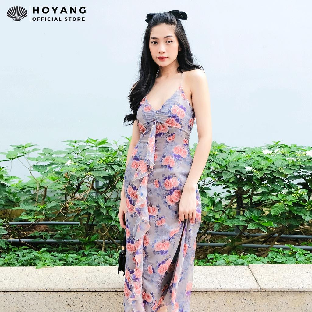 Đầm Dài Maxi Cúp Ngực Kiểu Pháp Lãng Mạn HOYANG DHY40