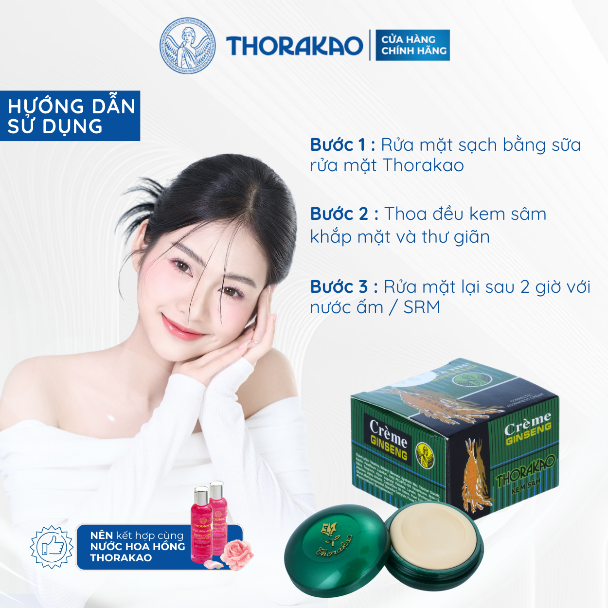 Kem Sâm Thorakao Tái Tạo Da Sáng Khỏe 7G