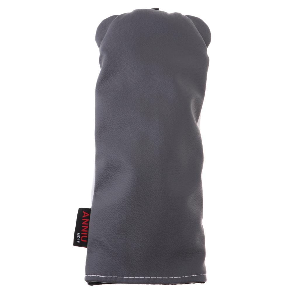 2-3pack Golf Head Cover Driver Fairway Wood Covers Protector Bag Dog Pattern UT