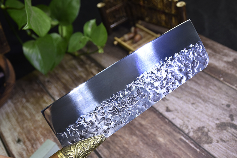 DAO BẾP - DAO THÁI HOA VĂN CAO CẤP MÃ DT151 ĐỘC 6996 topcomshop vn