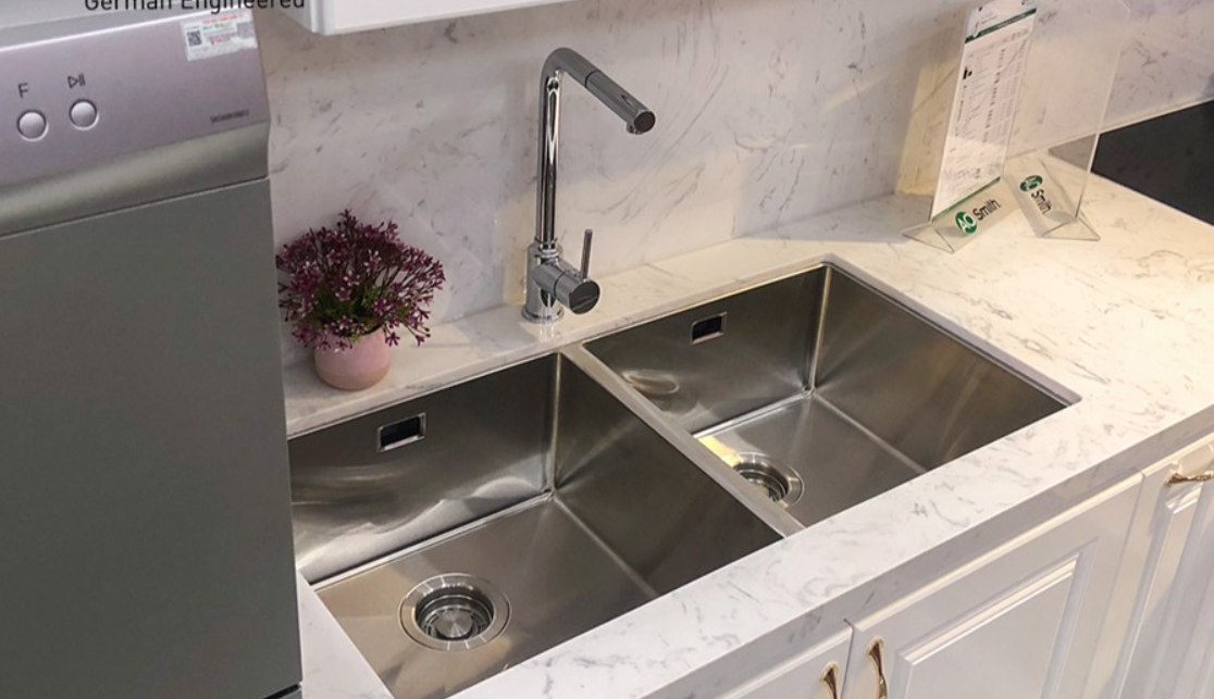 Vòi Rửa Chén Carysil I-2385 - Chất Liệu Đồng Thau, Mạ Crom - Hàng Chính Hãng