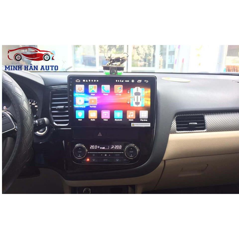 Bộ màn hình Android 10. cho xe MITSUBISHI OUTLANDER,RAM 1G,ROM 16G -cửa hàng bán phụ kiện xe ô tô