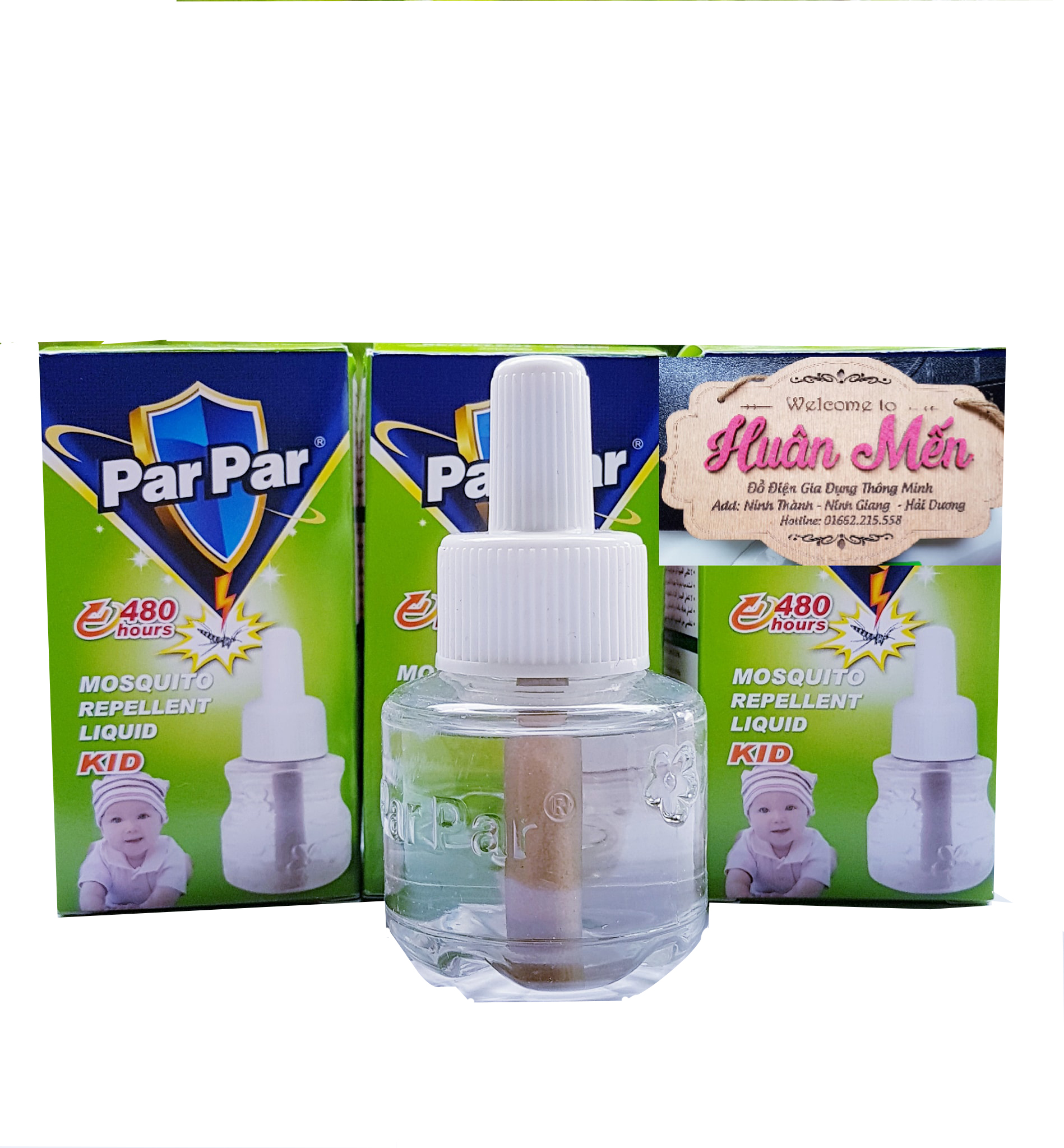 Combo 10 lọ tinh dầu đuổi muỗi PAR-PAR sử dụng thay thế cho ĐÈN và MÁY ĐUỔI MUỖI