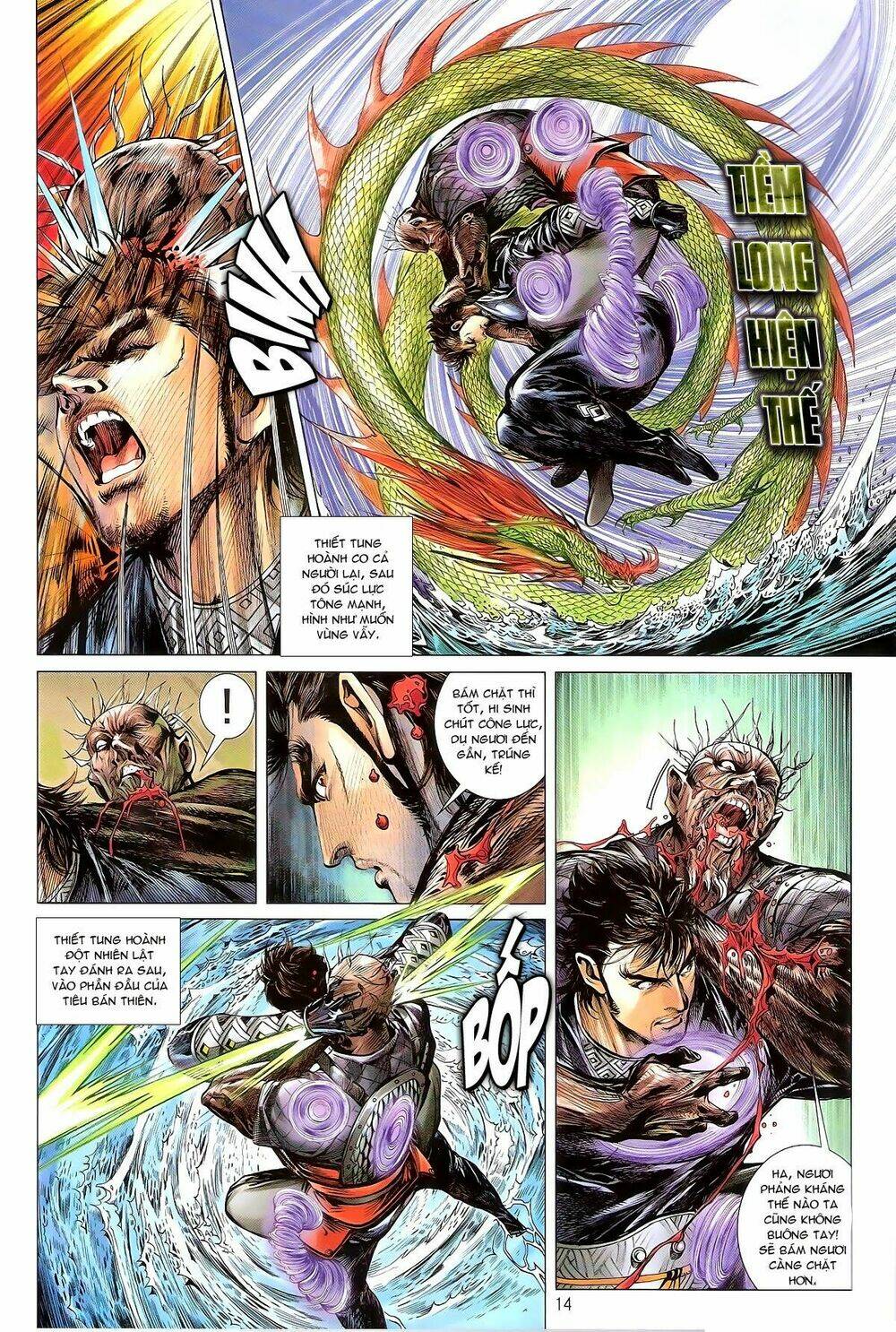 thiết tướng tung hoành (cựu tác) chapter 133 14