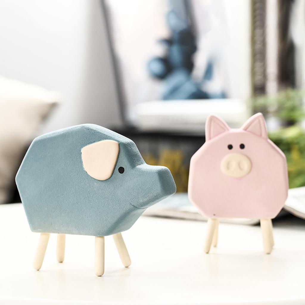 Creative Animal Statues Model Figurines Furniture Photo Props Room Decor Toy