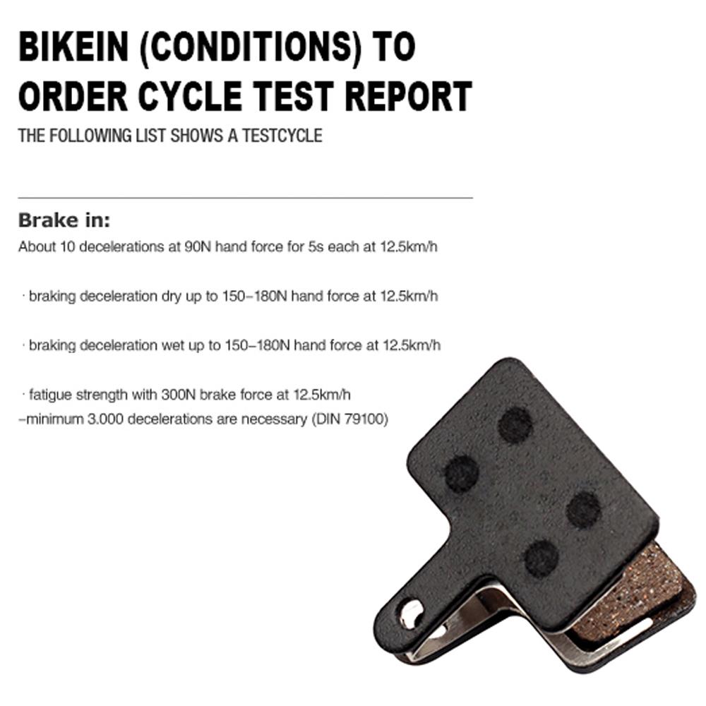 4 cặp Tấm nhựa phanh đĩa cho xe đạp