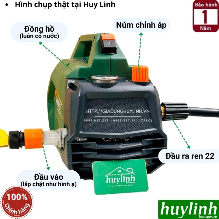 Máy xịt rửa xe chỉnh áp Zukui S8 - Công Suất 3000W - Áp lực 150 - 200 bar - Tặng béc rửa máy lạnh, điều hoà - Hàng chính hãng