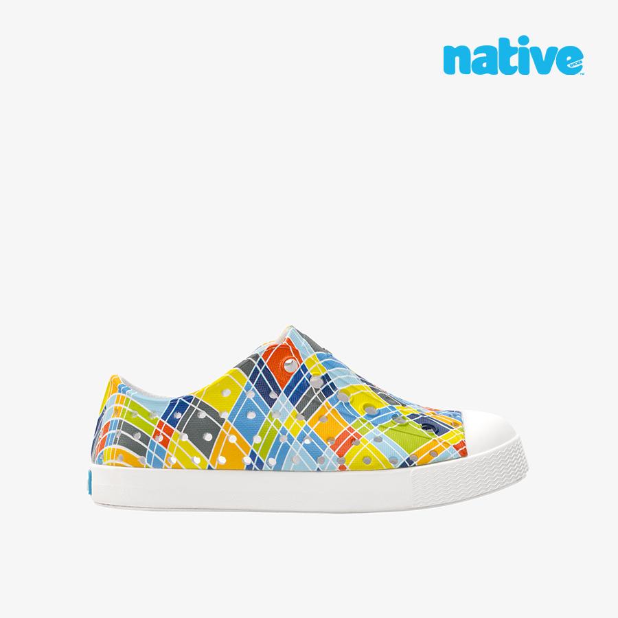 Giày Lười Trẻ Em Unisex NATIVE Jefferson Sugarlite Print Child