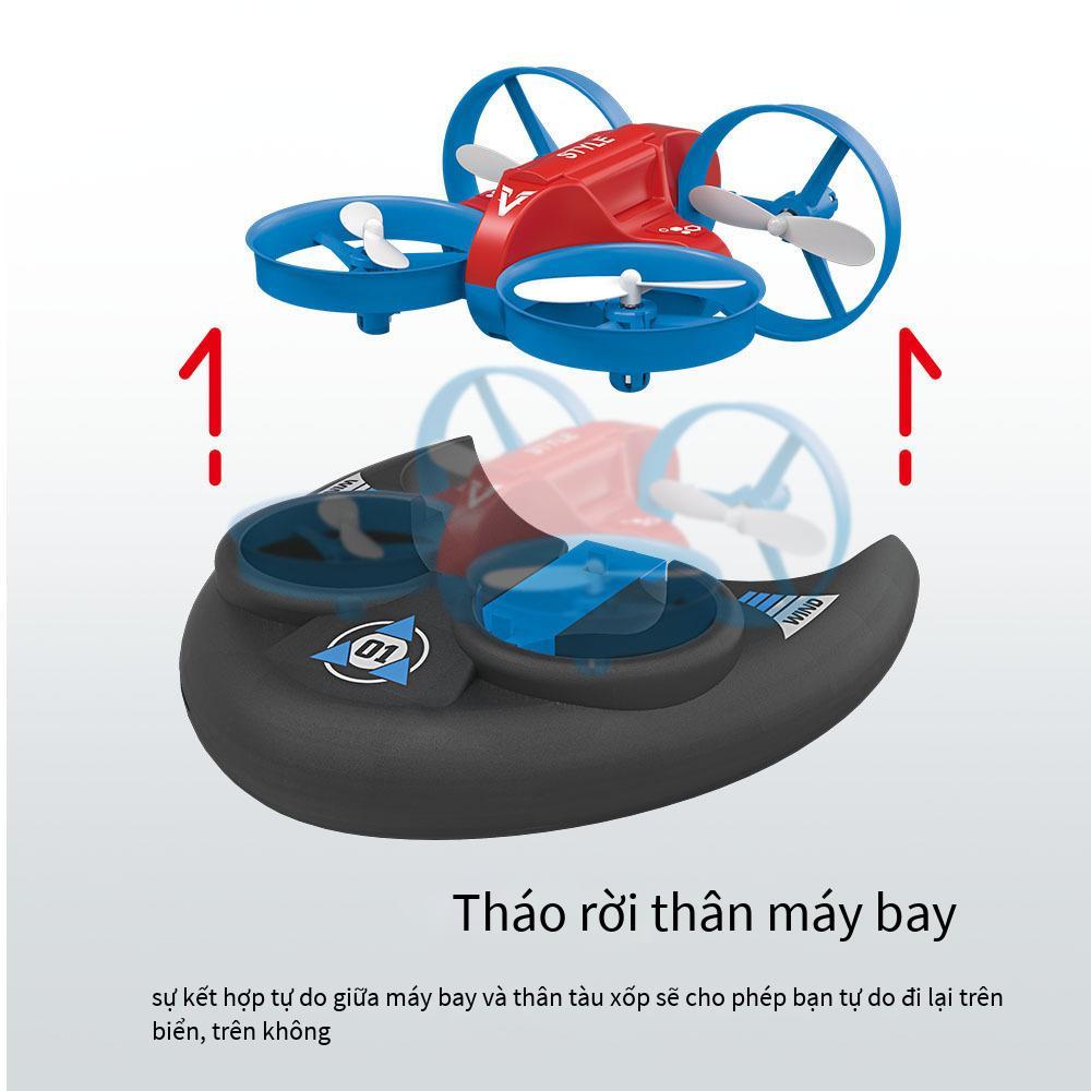 Ưu đãi đặc biệt hấp dẫn sản phẩm mới H101 máy bay bốn trục điều khiển từ xa trên biển, trên bộ và trên không, máy bay không người lái đóng thế ba trong một A257