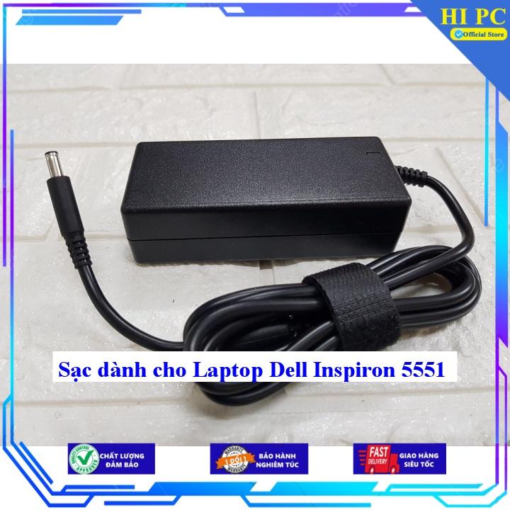 Sạc dành cho Laptop Dell Inspiron 5551 - Kèm Dây nguồn - Hàng Nhập Khẩu