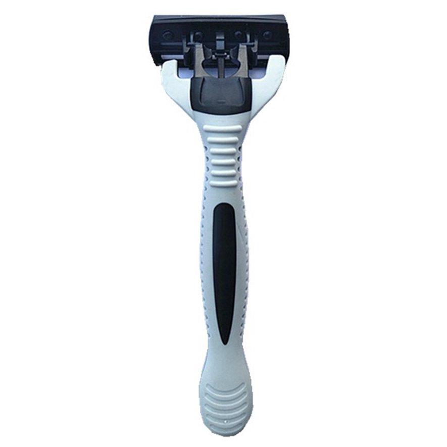 Bộ Dao Cạo Râu + Giá Đỡ + 7 Lưỡi Dao Thay Thế Cho Máy Cạo Râu