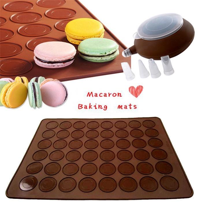 Bộ Dụng Cụ Làm Bánh Macaron Silicon Bánh Quy - CBMAC001