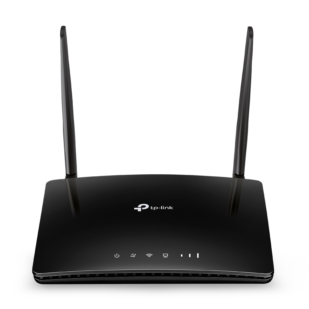 Bộ phát wifi 4G TP-Link TL - MR6400 (300Mbps/ Chuẩn N/ 2 Ăng-ten ngoài/ Sim 4G/ 25 User) - Hàng chính hãng FPT phân phối