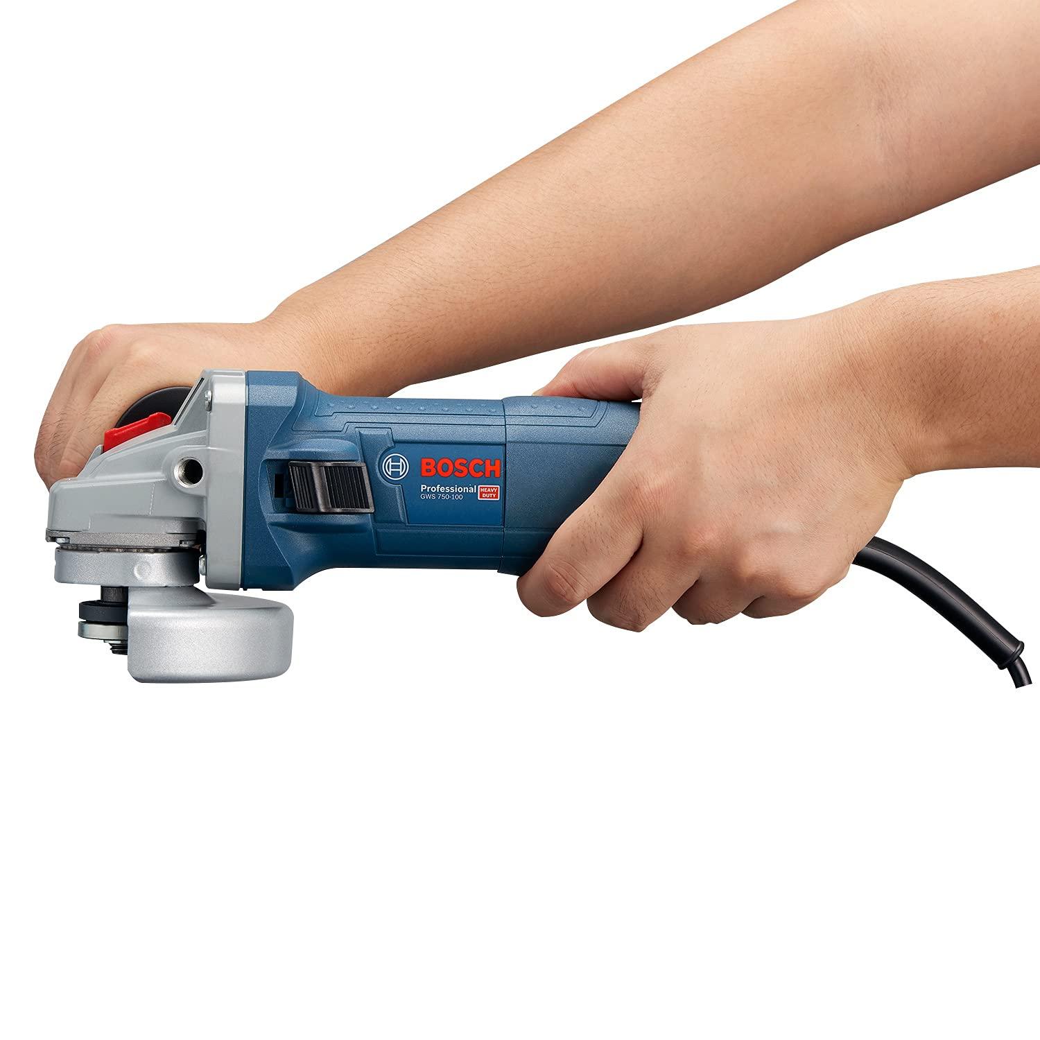 MÁY MÀI GÓC 750W 100MM BOSCH GWS 750-100 - HÀNG CHÍNH HÃNG