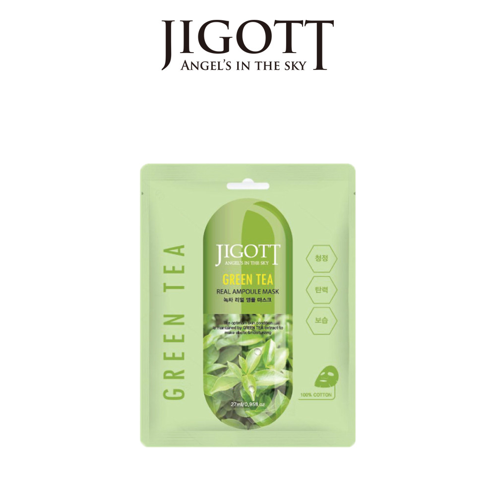 Mặt nạ dưỡng da Trà Xanh - JIGOTT (27ml)