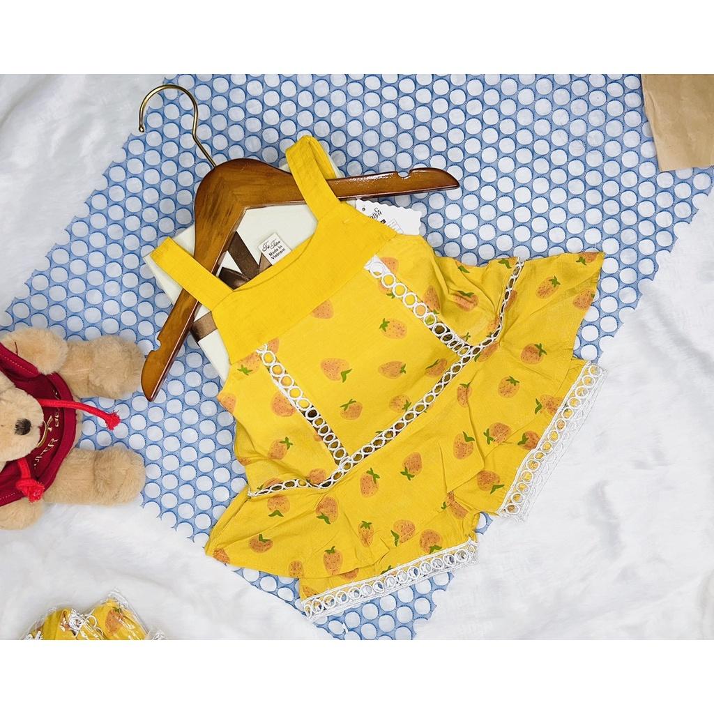 Sét bộ đũi bé gái mềm mại dễ thương 5-15kg