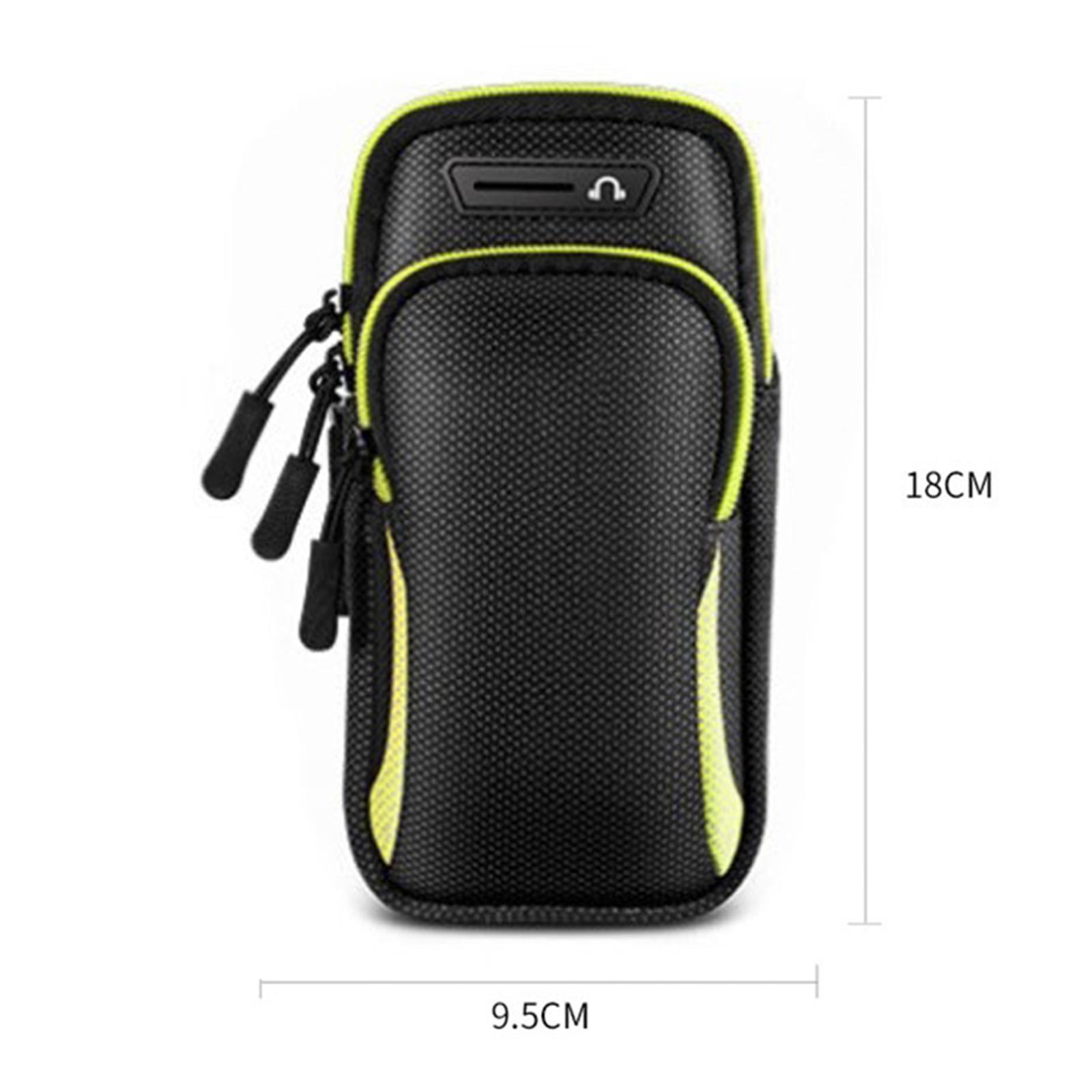 Universal Running Armband, Arm Cell Phone Case Holder Sports Armband for Running, Fitness and Gym Workouts, Mobile Phone Wrist Bag for Outdoor Sport