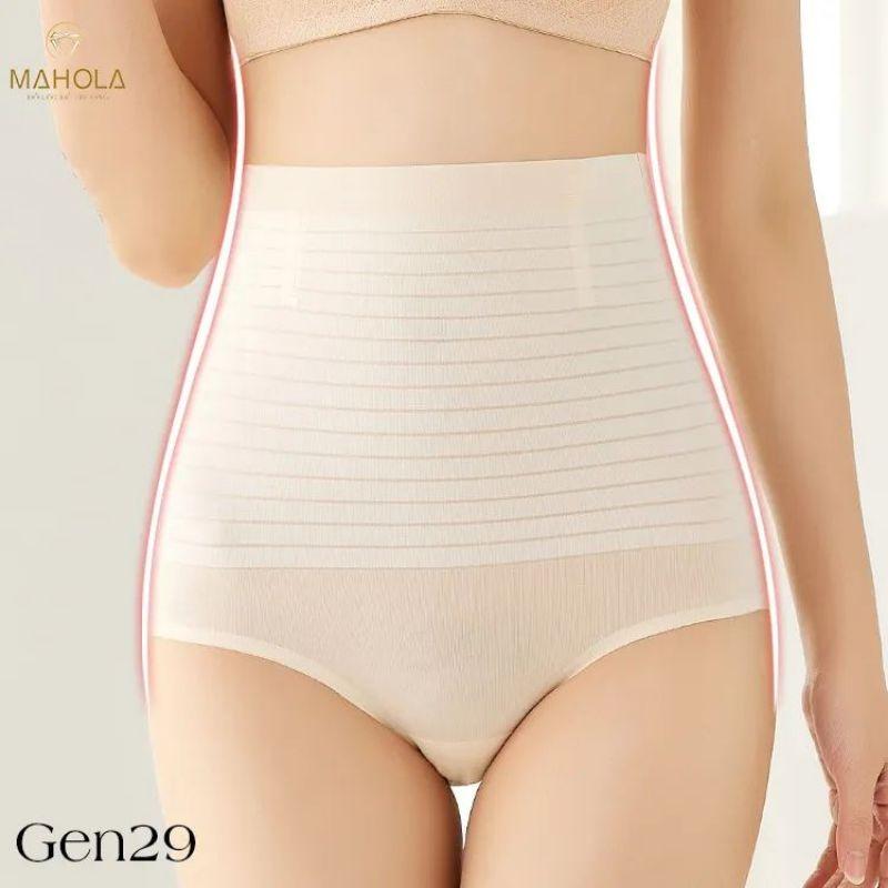 Quần gen bụng tàng hình siết eo mỏng nhẹ mát thoáng giảm mỡ sâu tạo vòng eo kiến