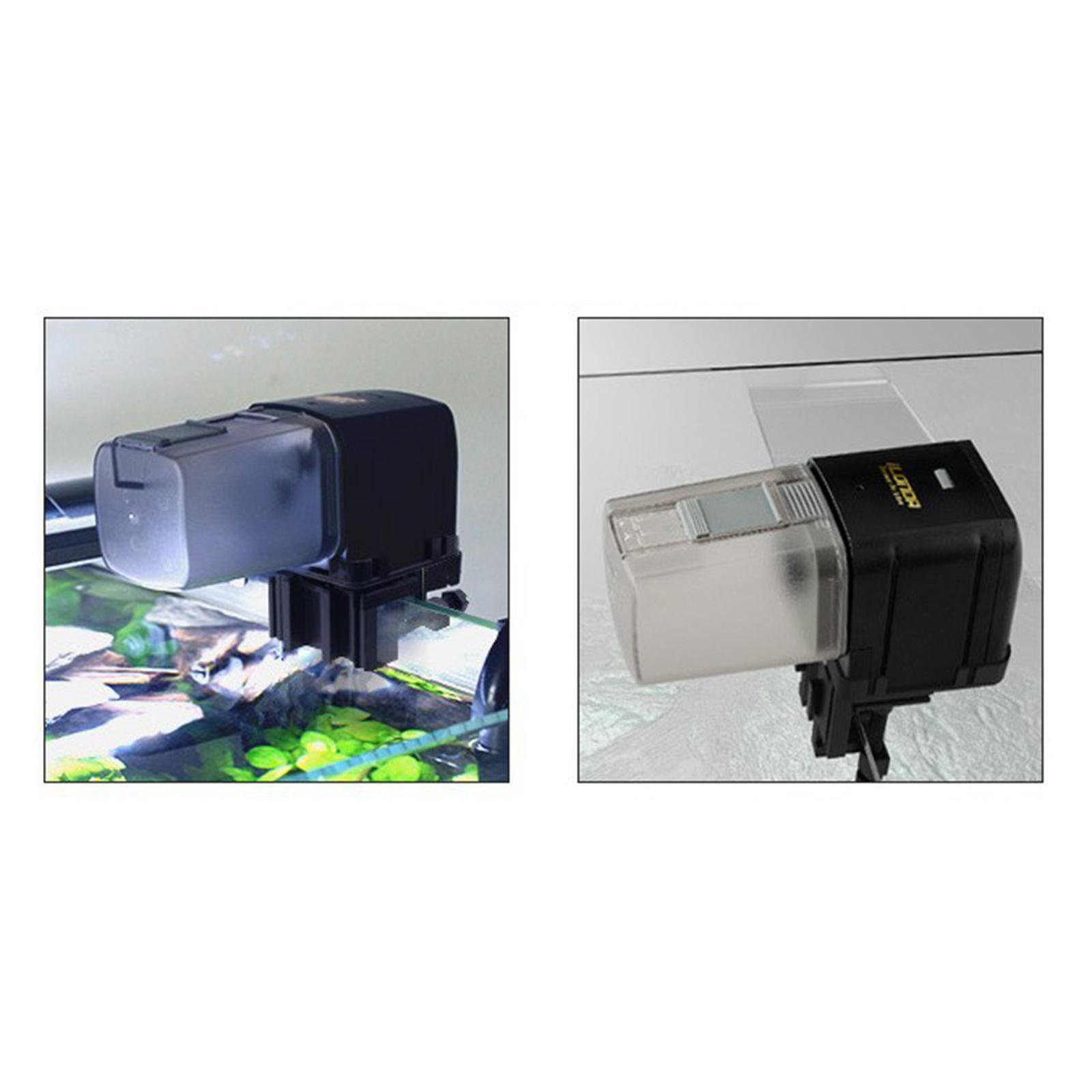 AQUARIUM AUTO FISH FEEDER AUTOMATIC FLAKE PELLET TANK FOOD DISPENSER TIMER