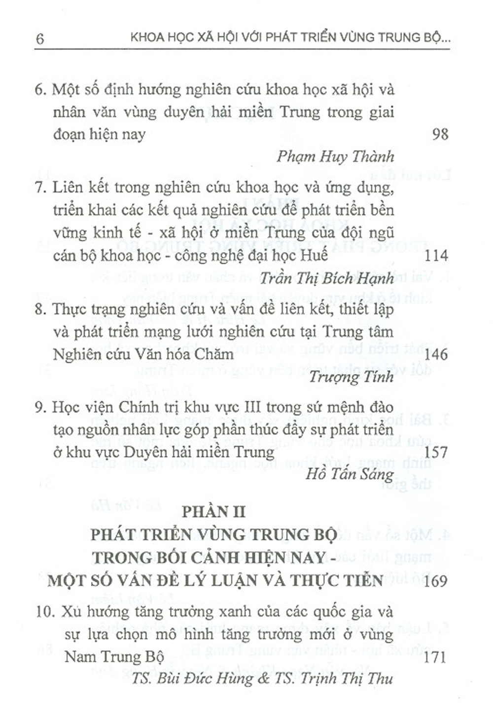 Khoa Học Xã Hội Với Phát Triển Vùng Trung Bộ Trong Bối Cảnh Hiện Nay